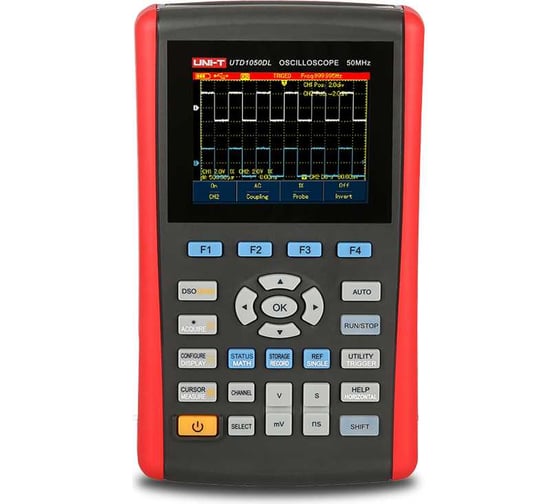 Осциллограф цифровой портативный UNI-T UTD1050DL 2 канала 50МГц 250MSa/s c USB 00-00013429 1