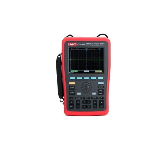 Цифровой портативный осциллограф UNI-T UTD1062C 2 канала 60 МГц, 250 MSa/s, c USB 00-00013430