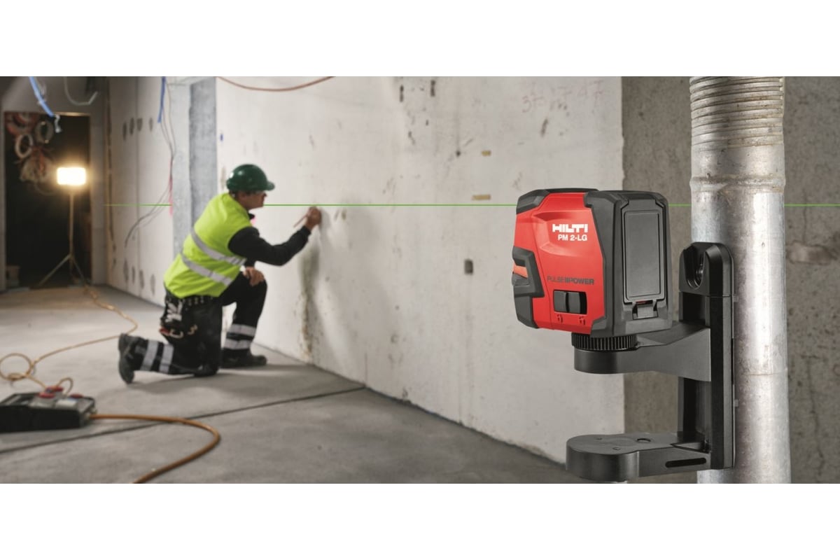 Линейный лазер Hilti PM 2-LG зелёный 2206613