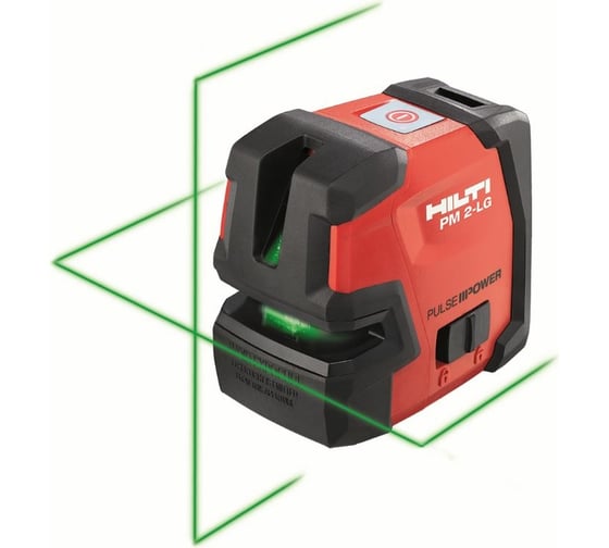 Линейный лазер Hilti PM 2-LG зелёный 2206613