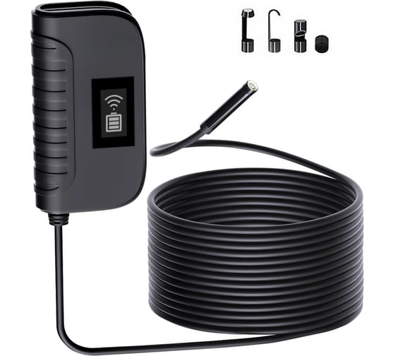 Видеоэндоскоп iCartool WIFI, 1Мп, 1280x720, 3.5м, 8мм зонд IC-V100 1