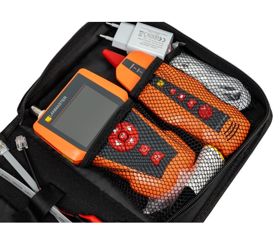 Кабельный тестер LANMASTER LAN-PRO-L/TPK-POE-8R