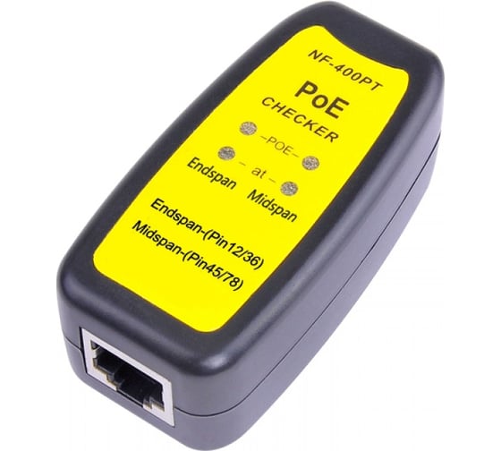 Тестер с определением стандарта и мощности LANMASTER POE LAN-TST-POE