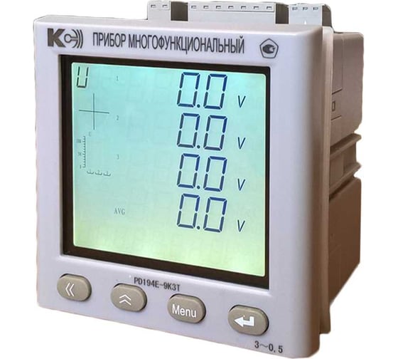 Многофункциональный прибор КС PD194E-9K3T-00029-5А/5А-380В-3.4-0,2 59185035 1