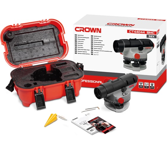 Оптический нивелир CROWN CT44044 BMC