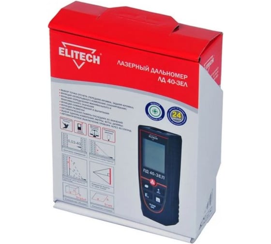 Дальномер ELITECH ЛД 40Л-ЗЕ 204849
