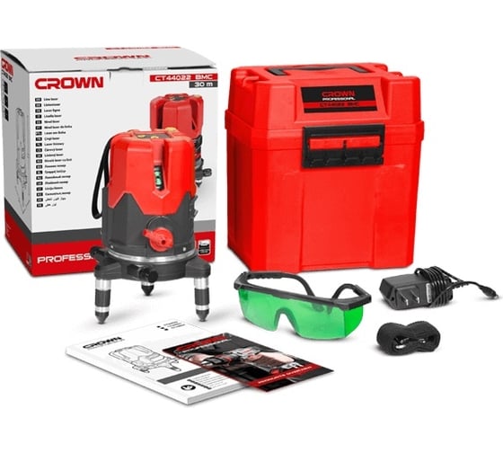 Лазерный нивелир CROWN CT44022 BMC