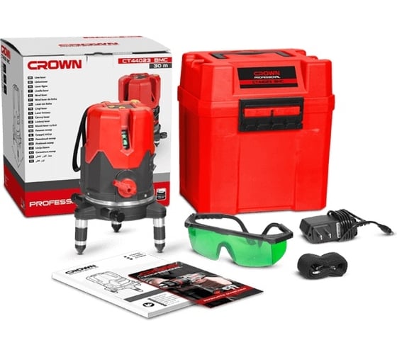 Лазерный нивелир CROWN CT44023 BMC