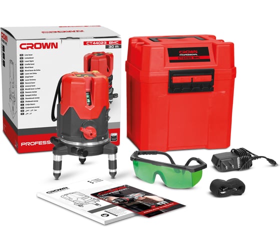 Лазерный нивелир CROWN CT44023 BMC