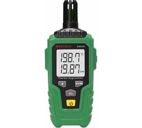 Цифровой термо-гигрометр Mastech MS6509 M121