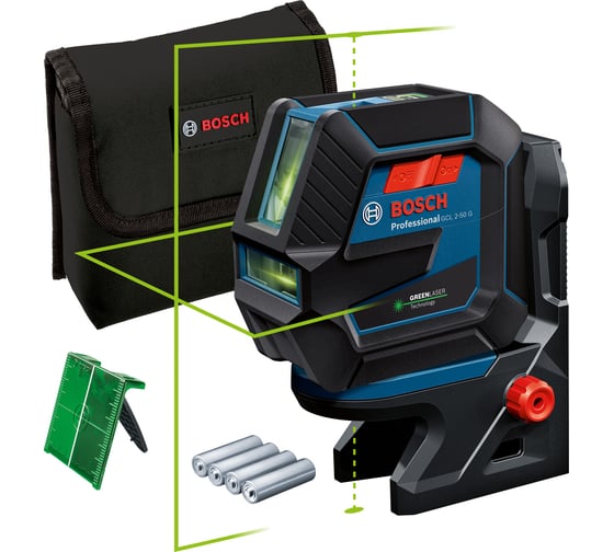 Комби-лазер Bosch GCL 2-50 G + RM10 0601066M00