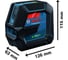 Лазерный нивелир Bosch GLL 2-15G + LB10 + BT150 0601063W01 3