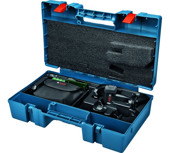 Лазерный нивелир Bosch GLL 2-15G + LB10 + клипса + кейс 0601063W02