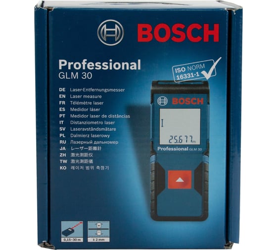 Лазерный дальномер Bosch GLM 30 0601072502