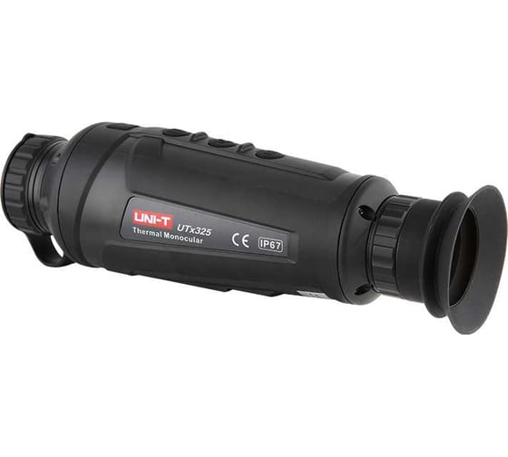 Тепловизионный монокуляр UNI-T с лазерной указкой 650м UTx325 ИК-разр.384x288 пикселей, диапазон обнар.3200м, ручная фокусировка 00-00013234