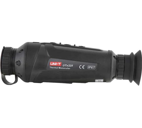 Тепловизионный монокуляр UNI-T с лазерной указкой 650м UTx325 ИК-разр.384x288 пикселей, диапазон обнар.3200м, ручная фокусировка 00-00013234