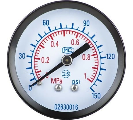 Манометр INTERTOOL 1/4 PT-1436