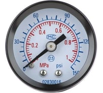 Манометр INTERTOOL 1/8 PT-1437 16516567