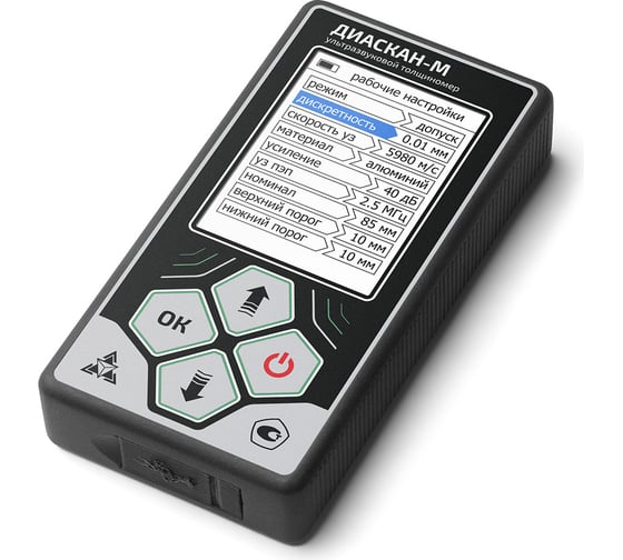 Толщиномер ультразвуковой ТЕХНО-НДТ ДИАСКАН-М (с преобразователем 10 МГц) 999957461