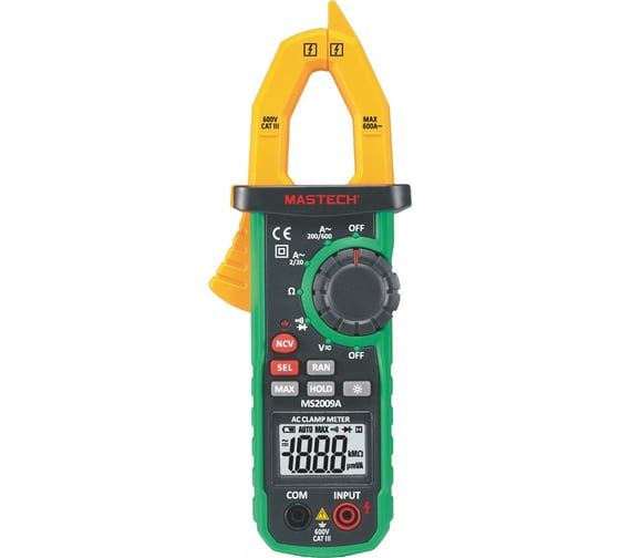 Цифровые токоизмерительные клещи MASTECH MS2009A 00-00001691
