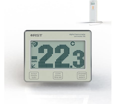 Цифровой термометр с радиодатчиком RST RST02780