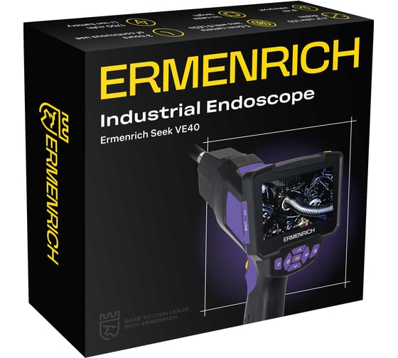 Видеоэндоскоп Ermenrich (Эрменрих) Seek VE40, фиолетовый 83837