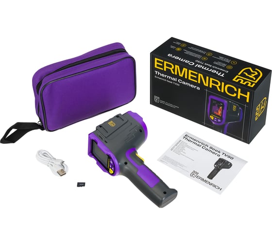 Тепловизор строительный Ermenrich (Эрменрих) Seek TV50, фиолетовый 83843