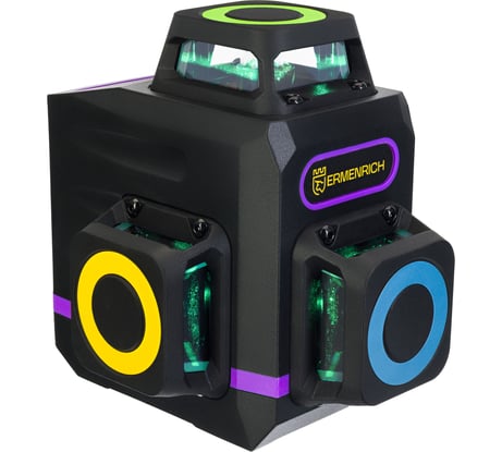 Лазерный уровень Ermenrich (Эрменрих) LV60 PRO, фиолетовый 84088