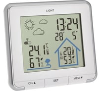 Цифровая метеостанция TFA белая 35.1153.02