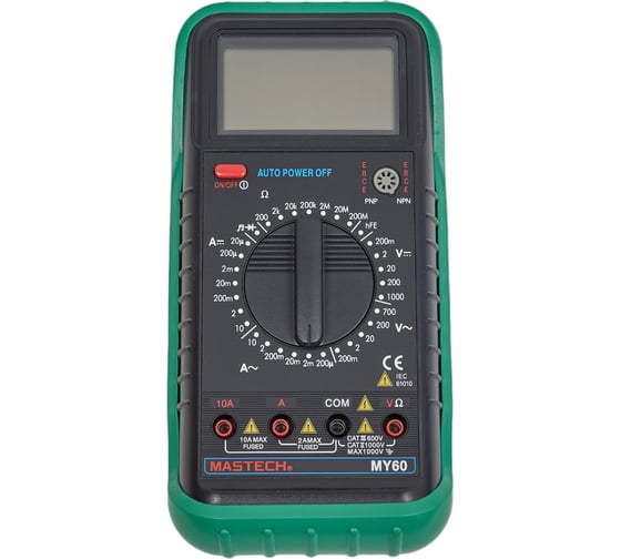 Цифровой мультиметр MASTECH MY60 00-00000761