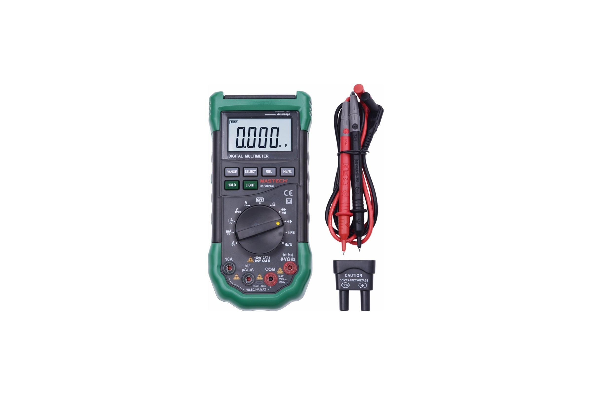 ЦифровойавтоматическиймультиметрMASTECHMS826800-00000267