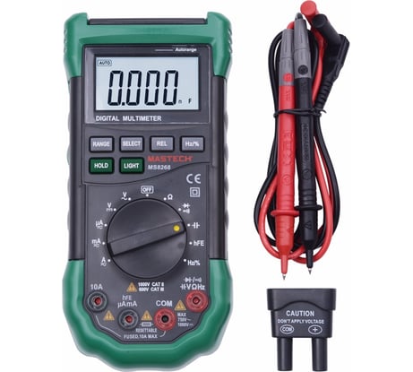Цифровой автоматический мультиметр MASTECH MS8268 00-00000267