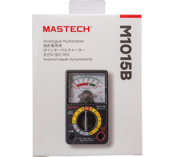 Стрелочный мультиметр MASTECH M1015B 00-00000747