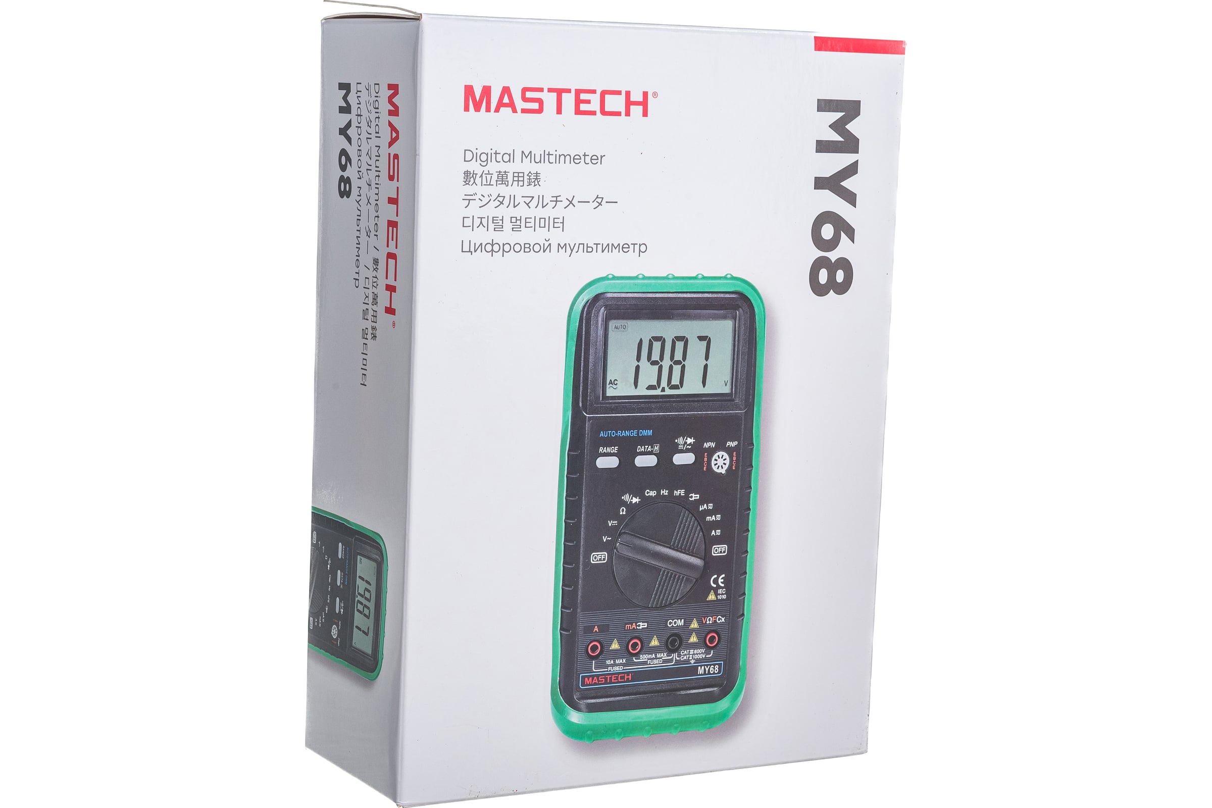 Цифровой автоматический мультиметр MASTECH MY68 00-00000273