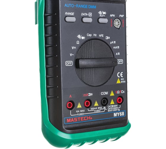 Цифровой автоматический мультиметр MASTECH MY68 00-00000273