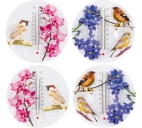 Уличный термометр Park Цветы и птицы, 2 варианта дизайна 000152