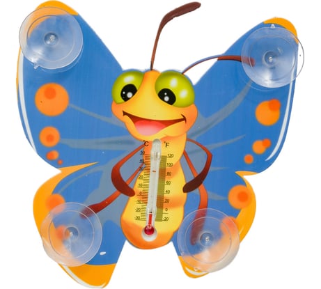 Уличный термометр Park Веселая бабочка 008683