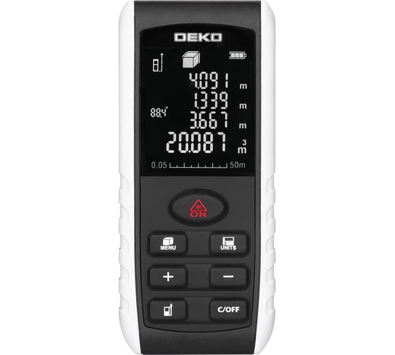 Дальномер лазерный DEKO с угломером GLP-50 085-3600