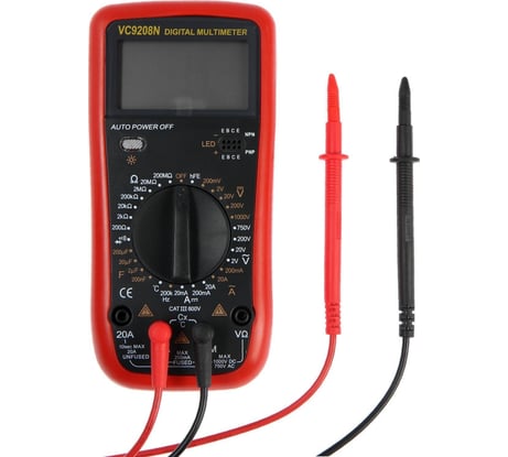 Мультиметр TUNDRA VC9208N 2768107