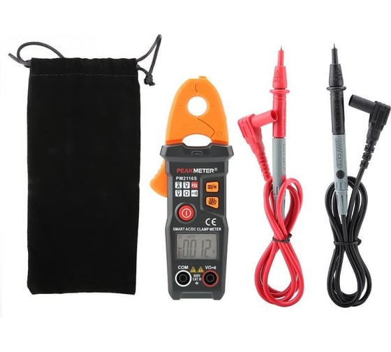Токоизмерительные клещи PEAKMETER PM2116S 17323