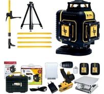 Профессиональный лазерный уровень LT L16-360F + штатив 3.6м + тренога 1.5м усиленная L16-360F/3,6м/1,5-УС