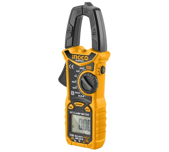 Цифровые мультиметр-клещи INGCO INDUSTRIAL DCM6003