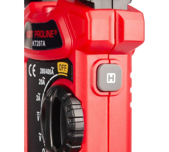 Токовые клещи цифровые КВТ KT 207A серия PROLINE 91919