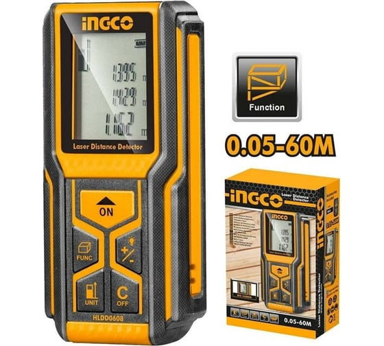 Лазерный дальномер INGCO INDUSTRIAL HLDD0608