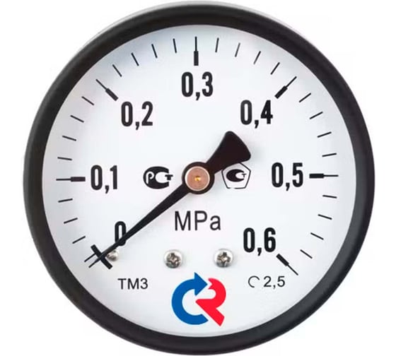 Общетехнический манометр РОСМА ТМ-310Т.00 (0-1.6МПа) ДК63 G1/4, класс точности 1.5 D270-08438 1