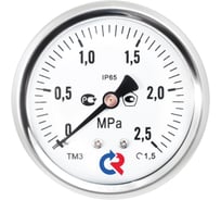 Виброустойчивый манометр РОСМА ТМ-220Т.00 (0-1МПа) ДК50 G1/4, класс точности 2.5 D070-03687
