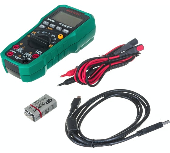 Цифровой автоматический мультиметр Mastech MS8250D TRUE RMS, USB 00-00000758