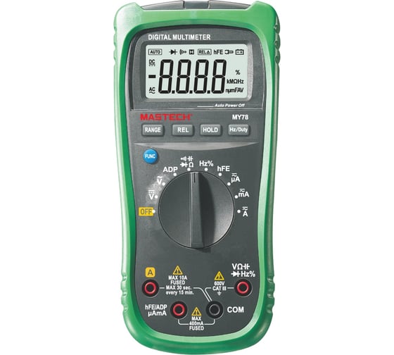 Цифровой автоматический мультиметр Mastech MY78 00-00005950