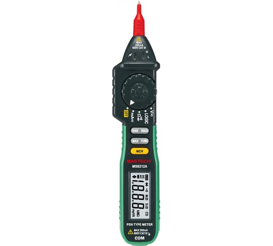 Цифровой мультиметр-ручка Mastech MS8212A 00-00002672