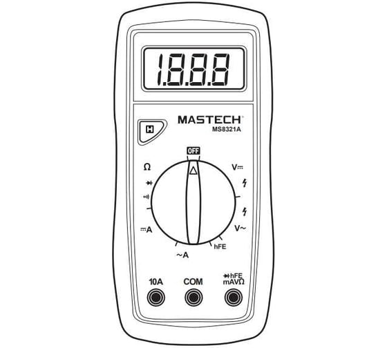 Цифровой мультиметр Mastech MS8321A 00-00000759
